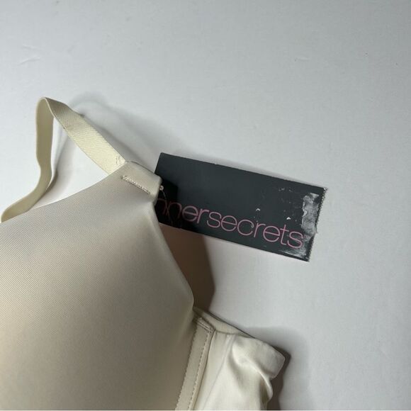 New Inner Secrets Cream Lined Molded Cup Bra 42B - Picture 6 of 7